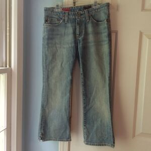 💥Nwot💥AG ADRIANO GOLDSCHMIED🥳H.P.🥳"The Saga" Capri Jeans
